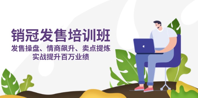 销冠 发售培训班：发售 操盘+情商 飙升+卖点 提炼，实战提升百万业绩-九源吧