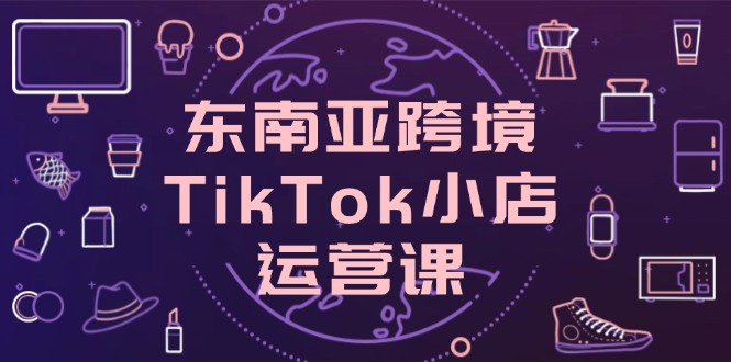 东南亚跨境TikTok小店运营课，掌握店铺设置与流量转化核心技巧-九源吧