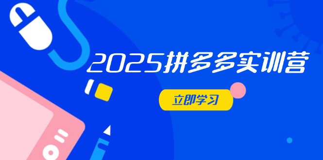 2025拼多多实训营：深度剖析运营关键，助力电商人快速提升-九源吧网赚学院