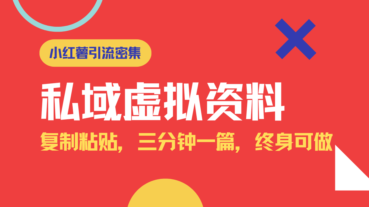 小红书引流私域旅游虚拟资料玩法，复制粘贴，三分钟一篇图文，日入1000…-九源吧网赚