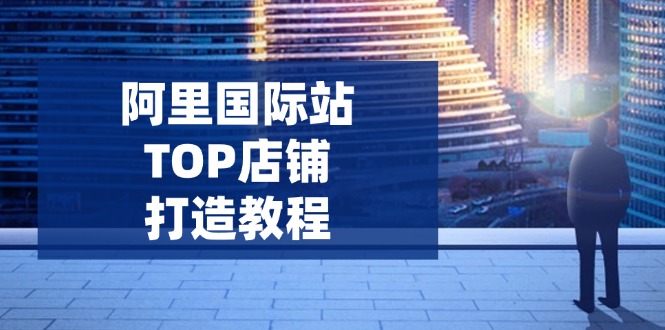 阿里国际站TOP店铺打造教程：涵盖平台到高阶，解决运营难题，提升询盘-九源吧网赚