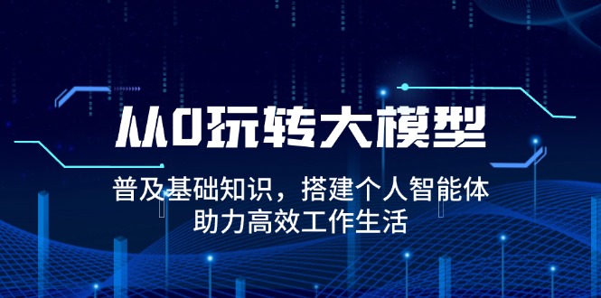 从0玩转大模型，普及基础知识，搭建个人智能体，助力高效工作生活-九源吧网赚