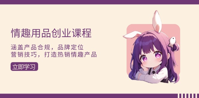 情趣用品创业课程：涵盖产品合规，品牌定位，营销技巧，打造热销情趣产品-九源吧网赚