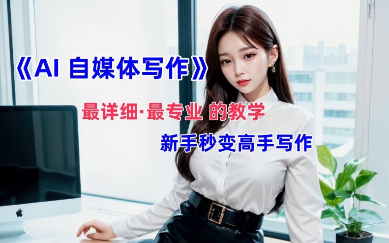 AI自媒体文章创作全网最详细教程，新手秒变写作高手，多方位发展-九源吧资源站
