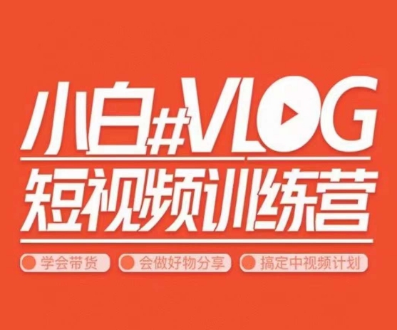 小呆说视–小白VLOG短视频训练课程，学会带货、好物、直播、中视频-九源吧资源站