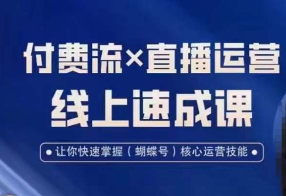 视频号付费流实操课程，付费流✖️直播运营速成课，让你快速掌握视频号核心运营技能-九源吧资源站