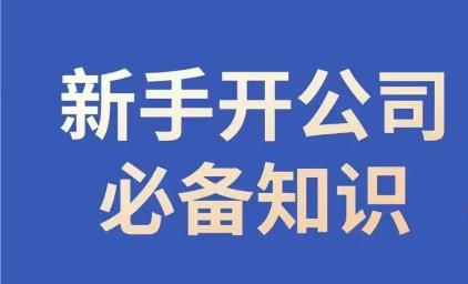 新手开公司必备知识，小辉陪你开公司，合规经营少踩坑-九源吧网赚