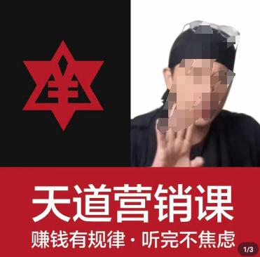 天道老阮-天道营销课：打造个人品牌，赚钱无压力，提升领导力-九源吧网赚