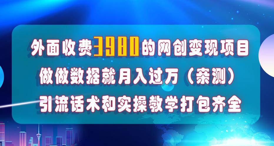 全媒体数据流量优化，月入1W+，外面收费4000+的项目-九源吧网赚