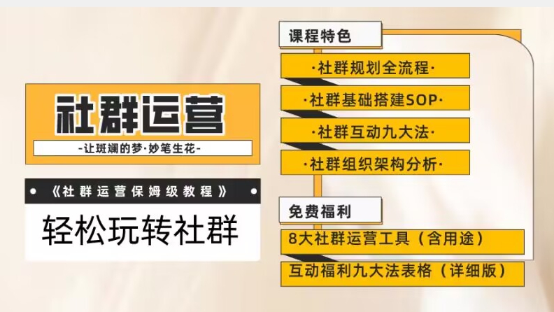 【社群运营】学会迅速玩转社群的九大互动法与八款工具【揭秘攻略】-九源吧网赚