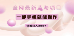 全网最新蓝海项目，小红书做菜秘籍项目，一部手机就可操作，轻松日入300+-九源吧网赚