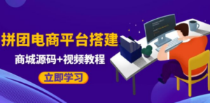 自己搭建电商商城可以卖任何产品，属于自己的拼团电商平台【源码+教程】-九源吧网赚学院