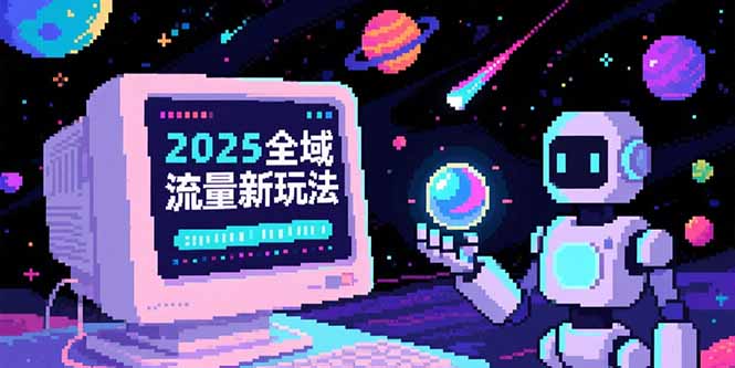 2025全域流量新玩法，O5A无潜入池方法论，基础逻辑+实战技巧全解析-九源吧资源站