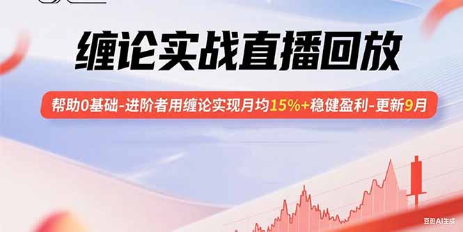 缠论实战直播回放：帮助0基础-进阶者用缠论实现月均15%+稳健盈利-更新9月-九源吧