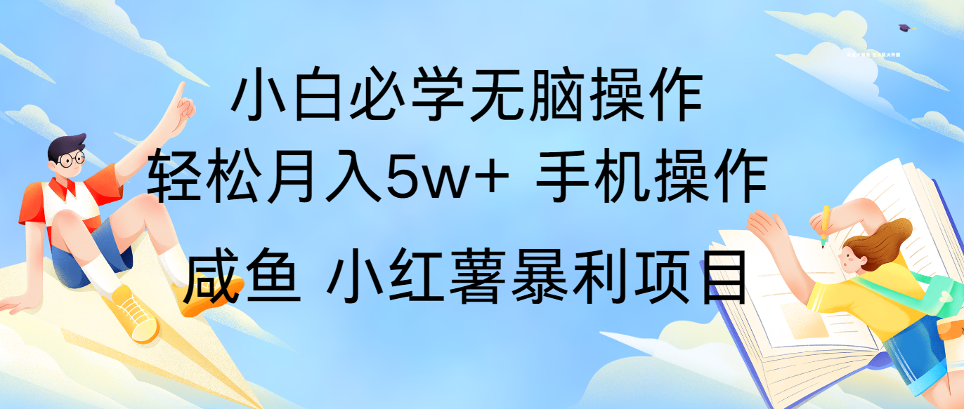 全网首发2024最暴利手机操作项目，简单无脑操作，每单利润最少500+-九源吧网赚学院