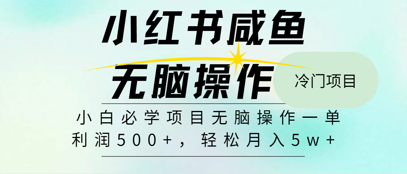 全网首发2024最热门赚钱暴利手机操作项目，简单无脑操作，每单利润最少500+-九源吧
